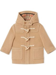 Burberry Kids короткий дафлкот