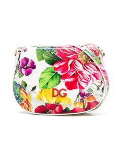 Dolce & Gabbana Kids сумка на плечо с цветочным принтом