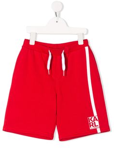 Karl Lagerfeld Kids шорты с лампасами