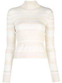 Proenza Schouler трикотажный джемпер в полоску