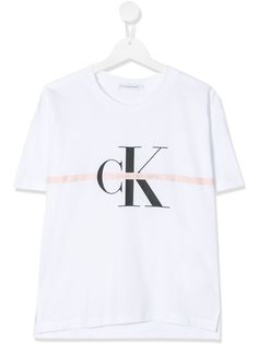 Calvin Klein Kids футболка с логотипом