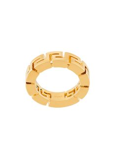 Versace кольцо с орнаментом Greca