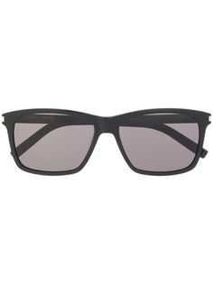 Saint Laurent Eyewear солнцезащитные очки в прямоугольной оправе