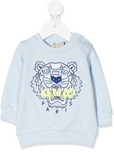 Kenzo Kids толстовка с вышитым логотипом