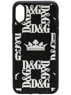 Dolce & Gabbana чехол для iPhone X с принтом