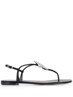 Giuseppe Zanotti декорированные сандалии