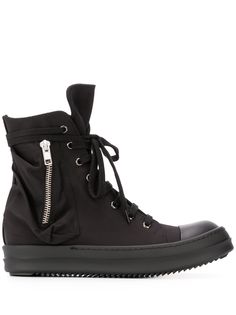 Rick Owens DRKSHDW высокие кеды на шнуровке