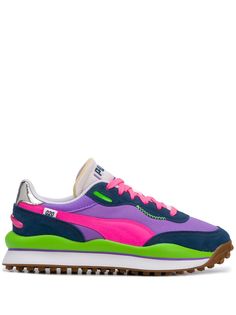Puma кроссовки со вставками в стиле колор-блок