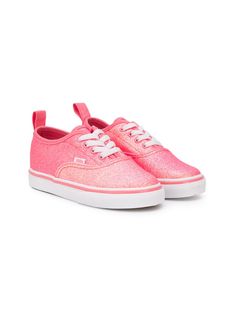 Vans Kids кеды на шнуровке с блестками