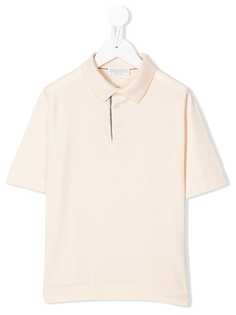 Brunello Cucinelli Kids рубашка-поло с короткими рукавами