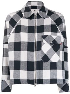 Woolrich бушлат в клетку