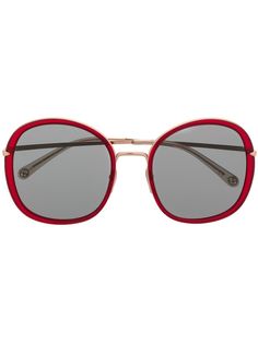 Pomellato Eyewear солнцезащитные очки в круглой оправе
