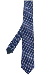 LANVIN галстук с принтом