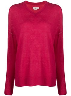 Isabel Marant Étoile джемпер оверсайз с V-образным вырезом