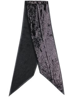 Saint Laurent узкий шарф с пайетками