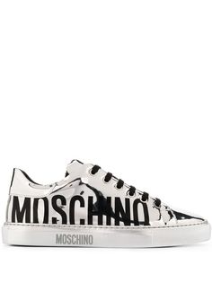 Moschino кеды с логотипом