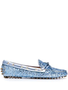 Car Shoe лоферы с блестками