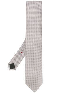Delloglio галстук с геометричным принтом Delloglio