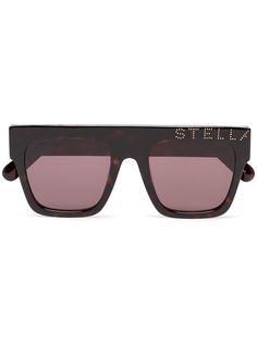 Stella McCartney Eyewear солнцезащитные очки в квадратной оправе