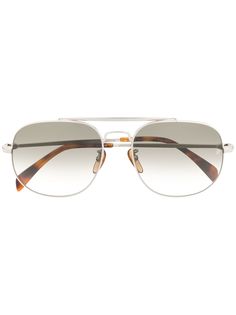 DAVID BECKHAM EYEWEAR солнцезащитные очки в массивной оправе