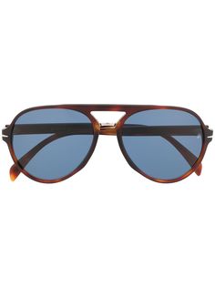 DAVID BECKHAM EYEWEAR солнцезащитные очки-авиаторы 7005/S