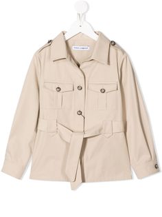 Dolce & Gabbana Kids куртка с поясом
