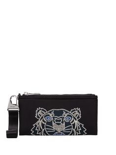 Kenzo кошелек на молнии с принтом Tiger