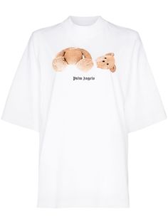 Palm Angels футболка оверсайз с принтом