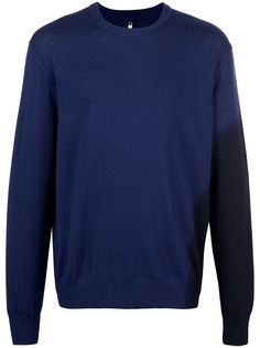 OAMC пуловер с контрастной вставкой