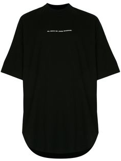 NILøS футболка оверсайз с принтом