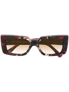 Cutler & Gross солнцезащитные очки с мраморным эффектом