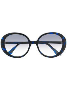 Emmanuelle Khanh солнцезащитные очки в круглой оправе