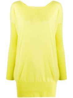 Snobby Sheep удлиненный джемпер с V-образным вырезом