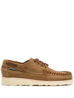Sebago топсайдеры с декоративной строчкой