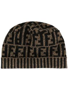 Fendi Pre-Owned шапка с узором Zucca
