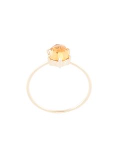 Natalie Marie Rose Cut Ring with Citrine