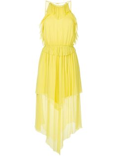 Manning Cartell асимметричное плиссированное платье