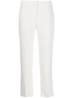 Alexander McQueen укороченные брюки строгого кроя