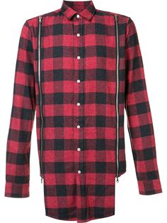 Mostly Heard Rarely Seen рубашка в клетку