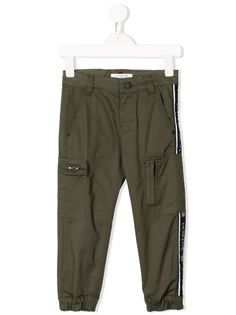 Givenchy Kids брюки с лампасами