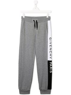 Givenchy Kids спортивные брюки с логотипом