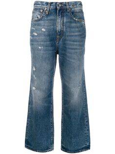 R13 джинсы Bootcut с завышенной талией