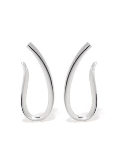 Georg Jensen серебряные серьги Infinity