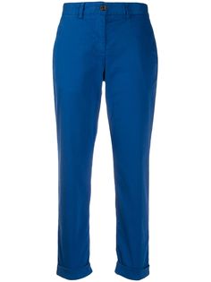 PS Paul Smith укороченные брюки кроя слим