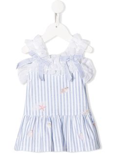 Lapin House платье без рукавов с принтом Seashell