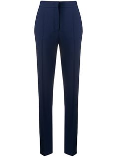 Alberta Ferretti брюки прямого кроя с завышенной талией