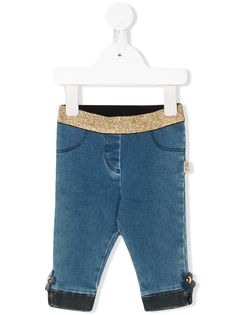 Little Marc Jacobs декорированные джинсы скинни
