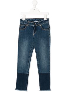 Little Marc Jacobs джинсы скинни средней посадки с эффектом потертости