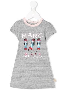 Little Marc Jacobs платье-футболка с принтом