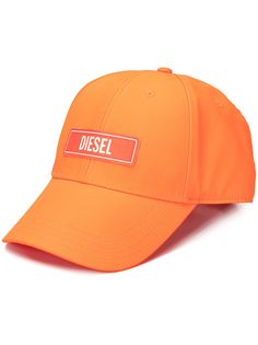 Diesel кепка с нашивкой-логотипом